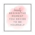 Picture of Be Yourself _GroupedProduct_Square_Canvas_Framed_