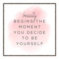 Picture of Be Yourself _GroupedProduct_Square_Canvas_Framed_