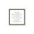 Picture of Be Yourself I _GroupedProduct_Square_Canvas_Framed_