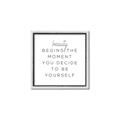 Picture of Be Yourself I _GroupedProduct_Square_Canvas_Framed_