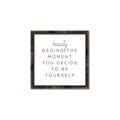 Picture of Be Yourself I _GroupedProduct_Square_Canvas_Framed_