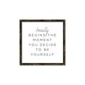 Picture of Be Yourself I _GroupedProduct_Square_Canvas_Framed_