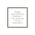Picture of Be Yourself I _GroupedProduct_Square_Canvas_Framed_