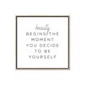 Picture of Be Yourself I _GroupedProduct_Square_Canvas_Framed_