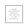 Picture of Be Yourself I _GroupedProduct_Square_Canvas_Framed_