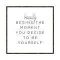 Picture of Be Yourself I _GroupedProduct_Square_Canvas_Framed_