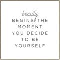 Picture of Be Yourself I _GroupedProduct_Square_Canvas_Framed_