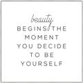 Picture of Be Yourself I _GroupedProduct_Square_Canvas_Framed_