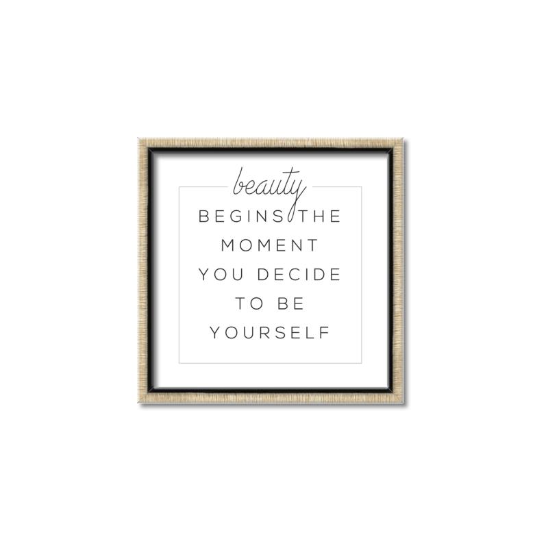 Picture of Be Yourself II _GroupedProduct_Square_Canvas_Framed_