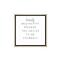 Picture of Be Yourself II _GroupedProduct_Square_Canvas_Framed_