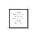 Picture of Be Yourself II _GroupedProduct_Square_Canvas_Framed_