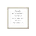 Picture of Be Yourself II _GroupedProduct_Square_Canvas_Framed_