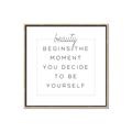 Picture of Be Yourself II _GroupedProduct_Square_Canvas_Framed_