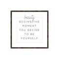 Picture of Be Yourself II _GroupedProduct_Square_Canvas_Framed_