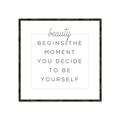 Picture of Be Yourself II _GroupedProduct_Square_Canvas_Framed_