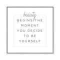 Picture of Be Yourself II _GroupedProduct_Square_Canvas_Framed_