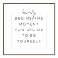 Picture of Be Yourself II _GroupedProduct_Square_Canvas_Framed_