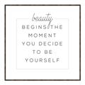 Picture of Be Yourself II _GroupedProduct_Square_Canvas_Framed_