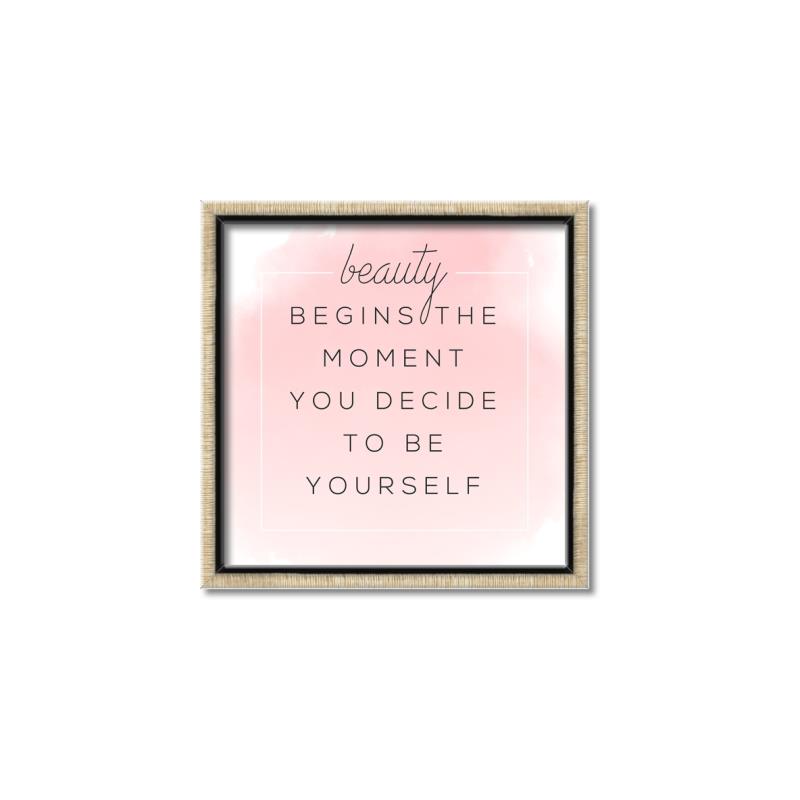 Picture of Be Yourself III _GroupedProduct_Square_Canvas_Framed_