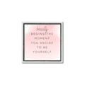 Picture of Be Yourself III _GroupedProduct_Square_Canvas_Framed_