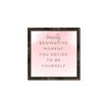 Picture of Be Yourself III _GroupedProduct_Square_Canvas_Framed_