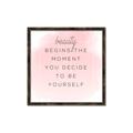 Picture of Be Yourself III _GroupedProduct_Square_Canvas_Framed_