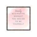 Picture of Be Yourself III _GroupedProduct_Square_Canvas_Framed_