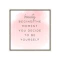 Picture of Be Yourself III _GroupedProduct_Square_Canvas_Framed_