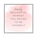 Picture of Be Yourself III _GroupedProduct_Square_Canvas_Framed_