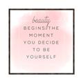 Picture of Be Yourself III _GroupedProduct_Square_Canvas_Framed_