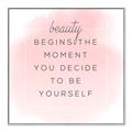 Picture of Be Yourself III _GroupedProduct_Square_Canvas_Framed_
