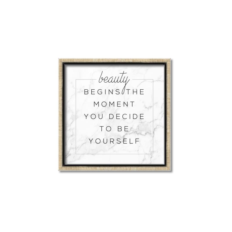 Picture of Be Yourself V _GroupedProduct_Square_Canvas_Framed_
