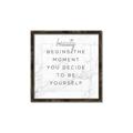 Picture of Be Yourself V _GroupedProduct_Square_Canvas_Framed_