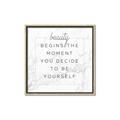 Picture of Be Yourself V _GroupedProduct_Square_Canvas_Framed_