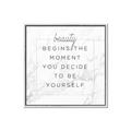 Picture of Be Yourself V _GroupedProduct_Square_Canvas_Framed_