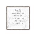 Picture of Be Yourself V _GroupedProduct_Square_Canvas_Framed_