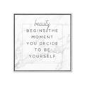 Picture of Be Yourself V _GroupedProduct_Square_Canvas_Framed_