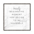 Picture of Be Yourself V _GroupedProduct_Square_Canvas_Framed_