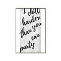 Picture of I'll Chill Harder _GroupedProduct_Rectangle_Portrait_Canvas_Framed_