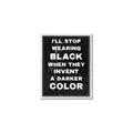 Picture of I'll Stop Wearing Black III _GroupedProduct_Rectangle_Portrait_Canvas_Framed_