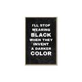 Picture of I'll Stop Wearing Black III _GroupedProduct_Rectangle_Portrait_Canvas_Framed_