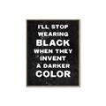 Picture of I'll Stop Wearing Black III _GroupedProduct_Rectangle_Portrait_Canvas_Framed_