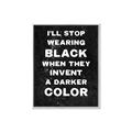 Picture of I'll Stop Wearing Black III _GroupedProduct_Rectangle_Portrait_Canvas_Framed_