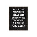 Picture of I'll Stop Wearing Black III _GroupedProduct_Rectangle_Portrait_Canvas_Framed_