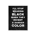 Picture of I'll Stop Wearing Black III _GroupedProduct_Rectangle_Portrait_Canvas_Framed_