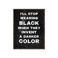 Picture of I'll Stop Wearing Black III _GroupedProduct_Rectangle_Portrait_Canvas_Framed_
