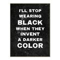 Picture of I'll Stop Wearing Black III _GroupedProduct_Rectangle_Portrait_Canvas_Framed_