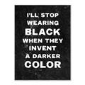 Picture of I'll Stop Wearing Black III _GroupedProduct_Rectangle_Portrait_Canvas_Framed_