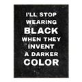 Picture of I'll Stop Wearing Black III _GroupedProduct_Rectangle_Portrait_Canvas_Framed_