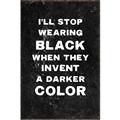 Picture of I'll Stop Wearing Black III _GroupedProduct_Rectangle_Portrait_Canvas_Framed_